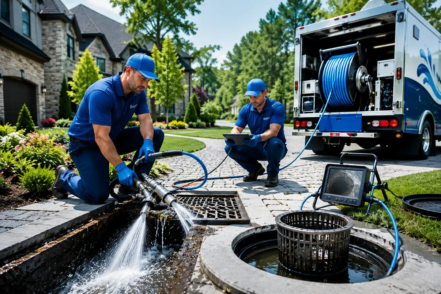 Local outdoor drain cleaning professionals in Breda, IA